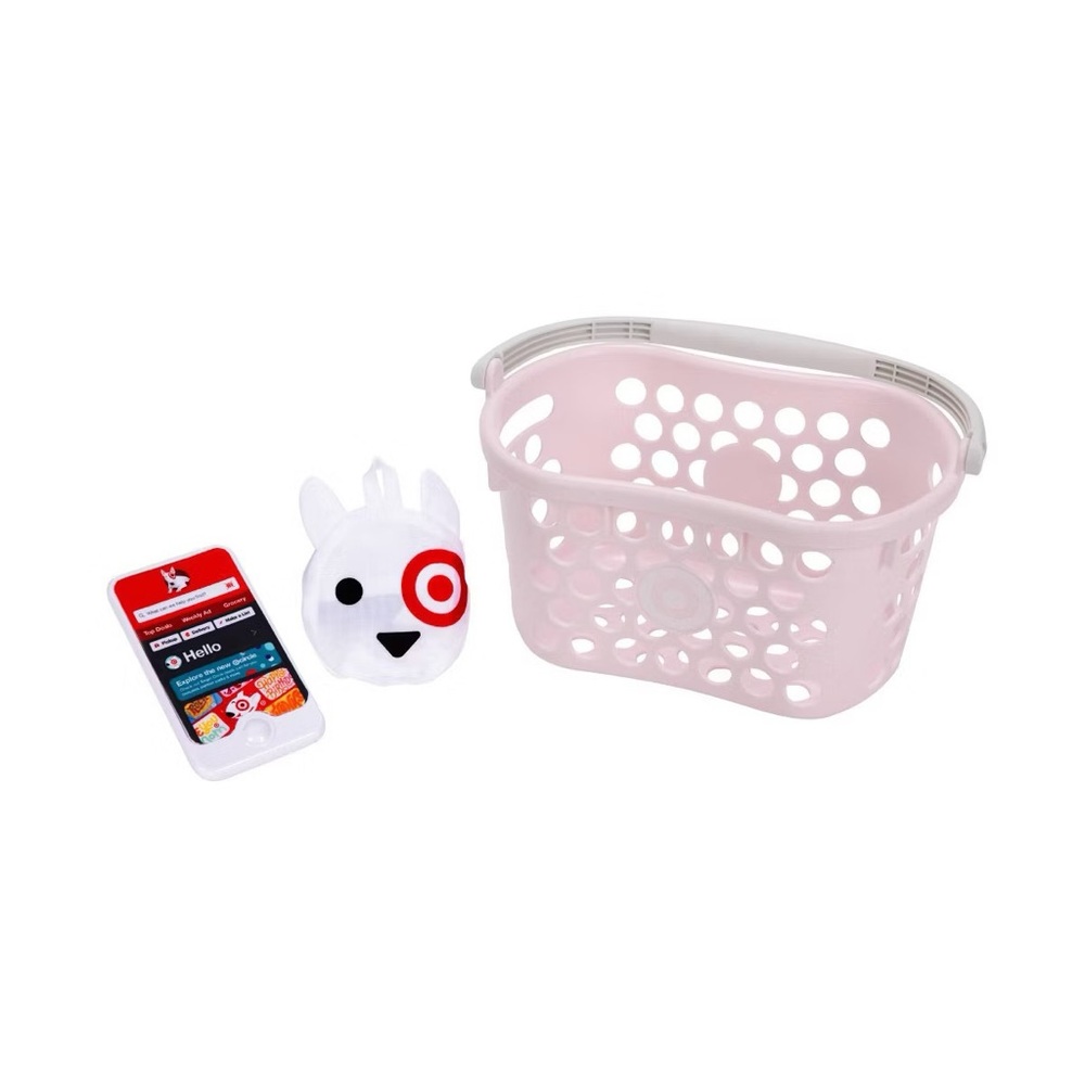 Target Toy Shopping Basket - Pink - Picture 4 of 4